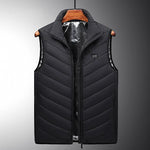 Heated Vest Graphene Zones USB-Powered Adjustable Heat