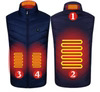 Heated Vest Slim Fit Carbon Fiber USB Powered