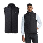 Heated Vest USB Powered 3 Heat Levels Windproof Polyester