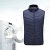 Heated Vest USB Powered 3 Heat Levels Windproof Polyester
