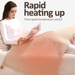 Heated Wrap Blanket USB-Powered Three Temperature Settings Machine-Washable