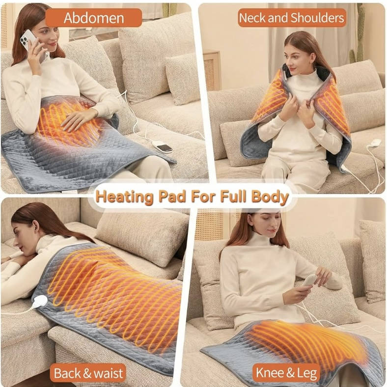 Heating Pad Extra-Large 6 Heat Settings Auto Shutoff