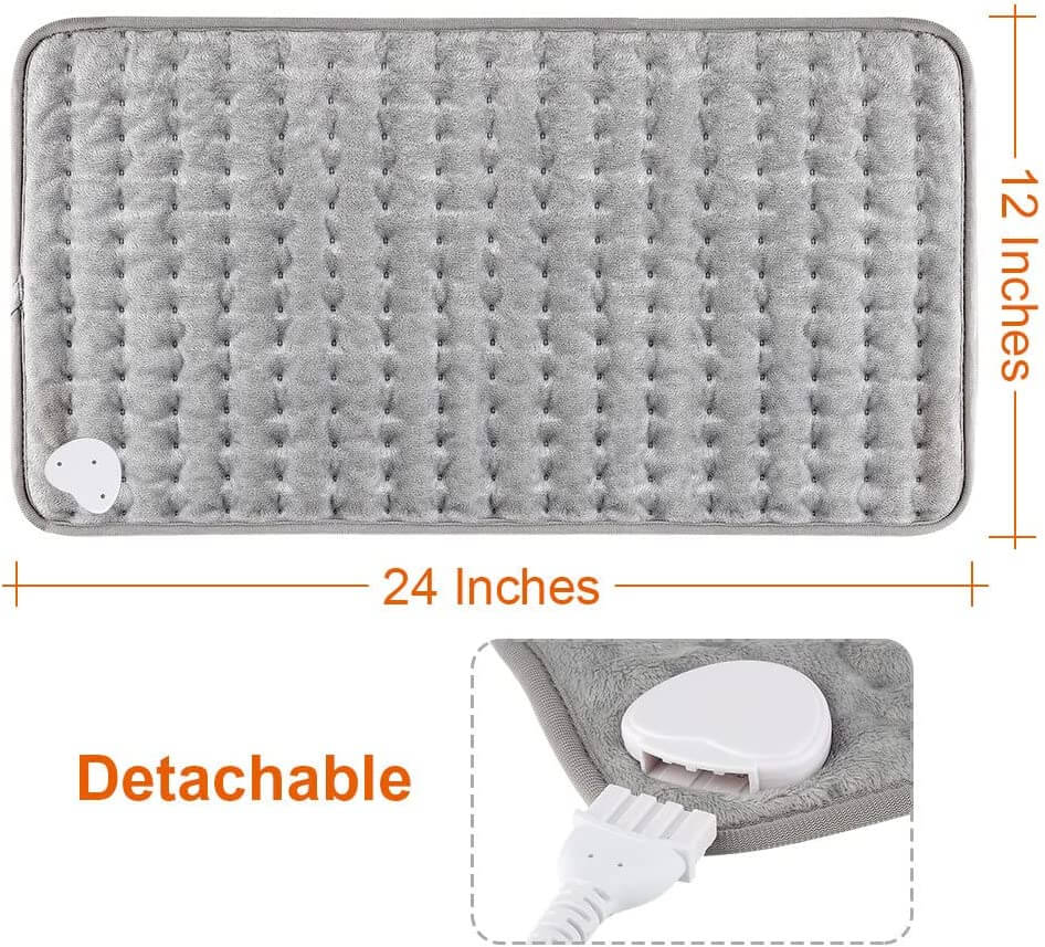 Heating Pad Flannel Infrared Six Heat Levels Auto Shut-Off