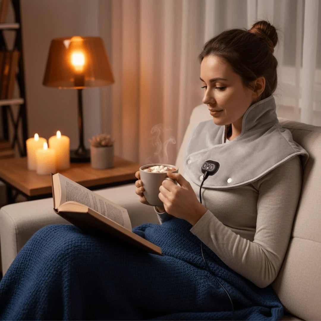 Heating Wrap Neck & Shoulder USB-Powered Adjustable Heat