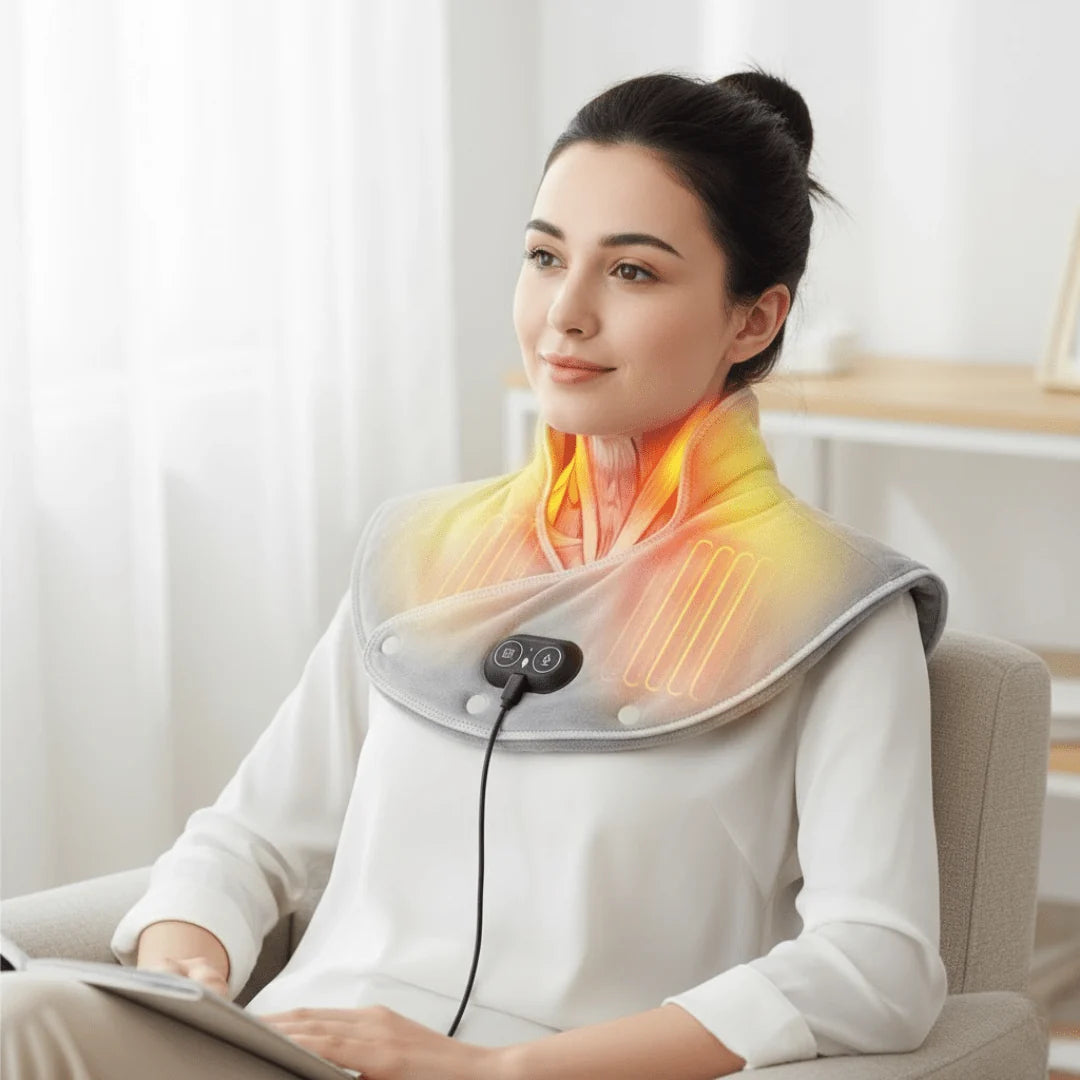 Heating Wrap Neck & Shoulder USB-Powered Adjustable Heat