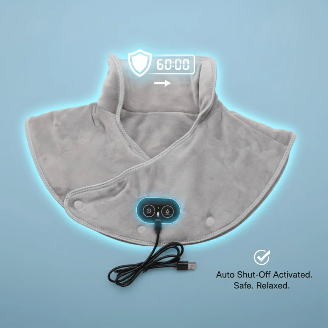 Heating Wrap Neck & Shoulder USB-Powered Adjustable Heat