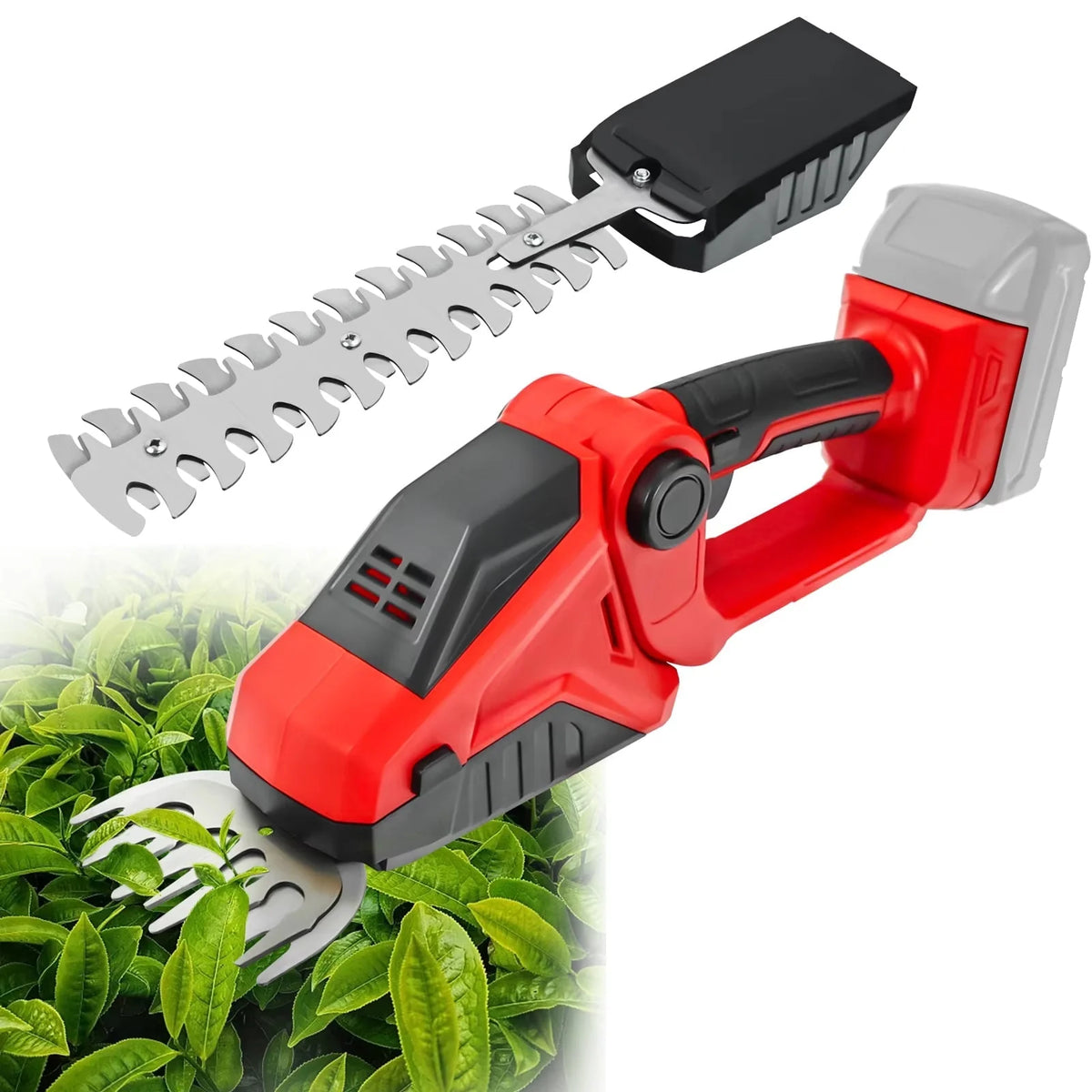 Hedge Trimmer Cordless Ultra-Light One-Handed 20V Compatible