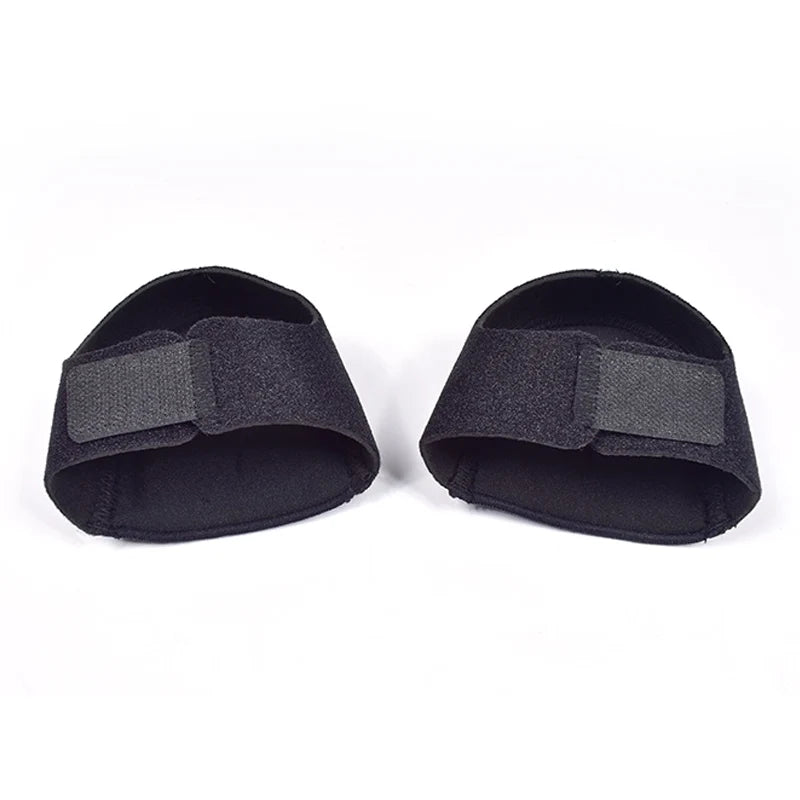 Heel Protector Sleeves Silicone Gel Cushioning Adjustable Strap Breathable Water-Resistant Design