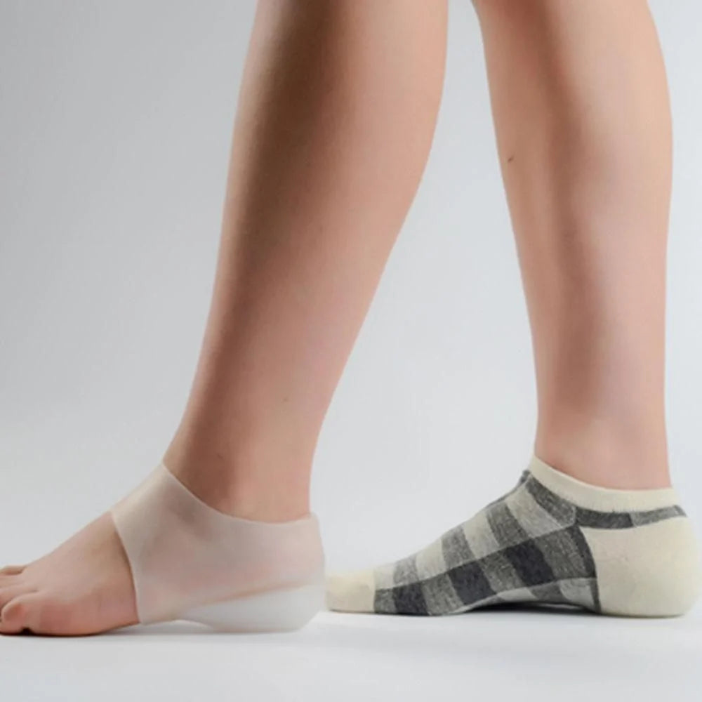 Height-Increasing Insoles Silicone Non-Slip Four Lift Levels