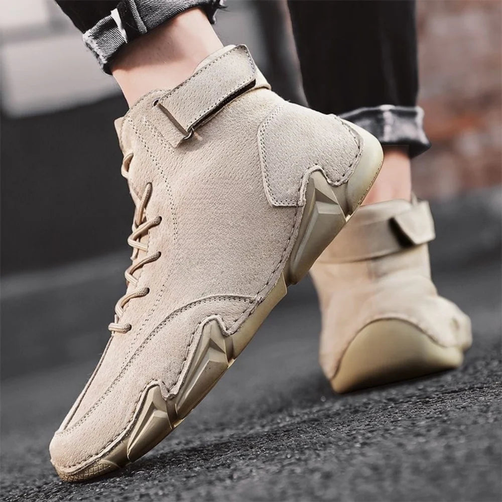 Hiking Boots High-Ankle Waterproof & Slip-Resistant