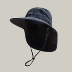 Hiking Hat Wide Brim Breathable Mesh Adjustable Chin Strap