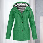 Hiking Jacket Waterproof Lightly Padded Adjustable Fit & Pockets