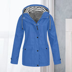 Hiking Jacket Waterproof Lightly Padded Adjustable Fit & Pockets