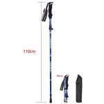 Hiking Poles Aluminum Foldable Quick-Lock EVA Foam Grip