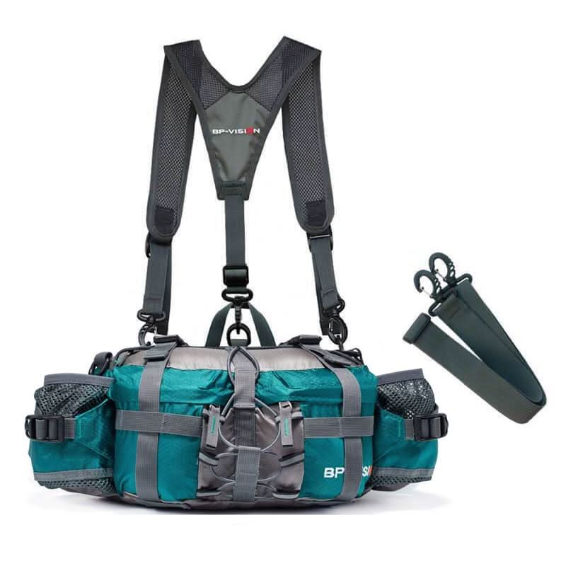 Hiking Waist Bag Waterproof Durable Nylon