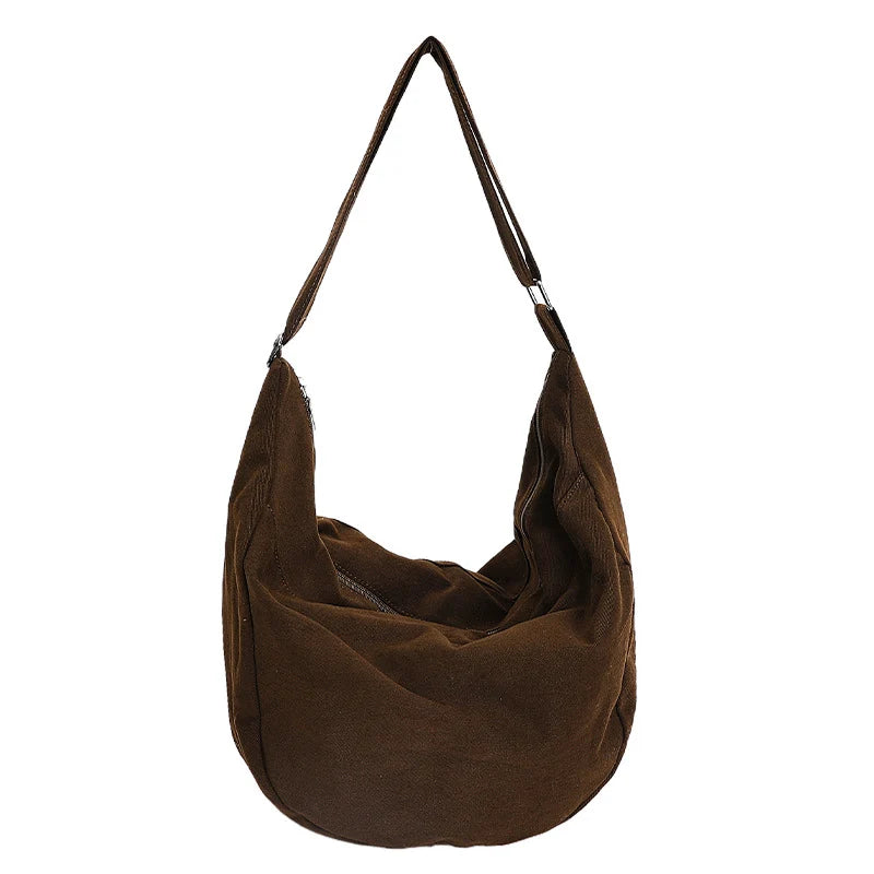 Hobo Bag Spacious Interior Adjustable Strap Zip Closure