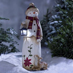 Holiday Decoration LED Lantern All-Weather Resin figure