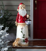 Holiday Decoration LED Lantern All-Weather Resin figure