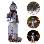 Holiday Decoration LED Lantern All-Weather Resin figure