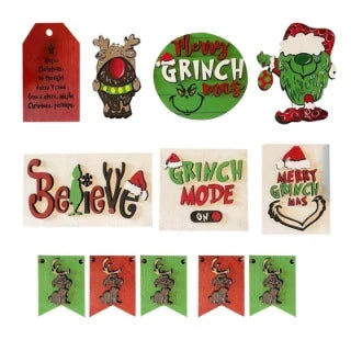 Holiday Decorative Charms Festive Lightweight Easy To Hang