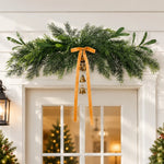 Holiday Garland Realistic Greenery & Metal Bells