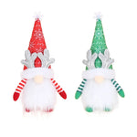 Holiday Gnome Figurine Snowflake Hat & Antlers Lightweight Durable