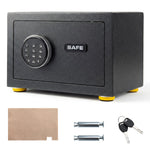 Home Safe Tamper-Proof Steel Digital Keypad & Emergency Keys