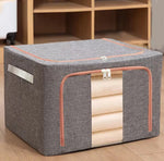 Home Storage Organizer 26.4-Gallon Capacity Gray