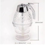 Honey Dispenser Drip-Free Trigger Release Honeycomb Design