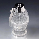 Honey Dispenser Drip-Free Trigger Release Honeycomb Design