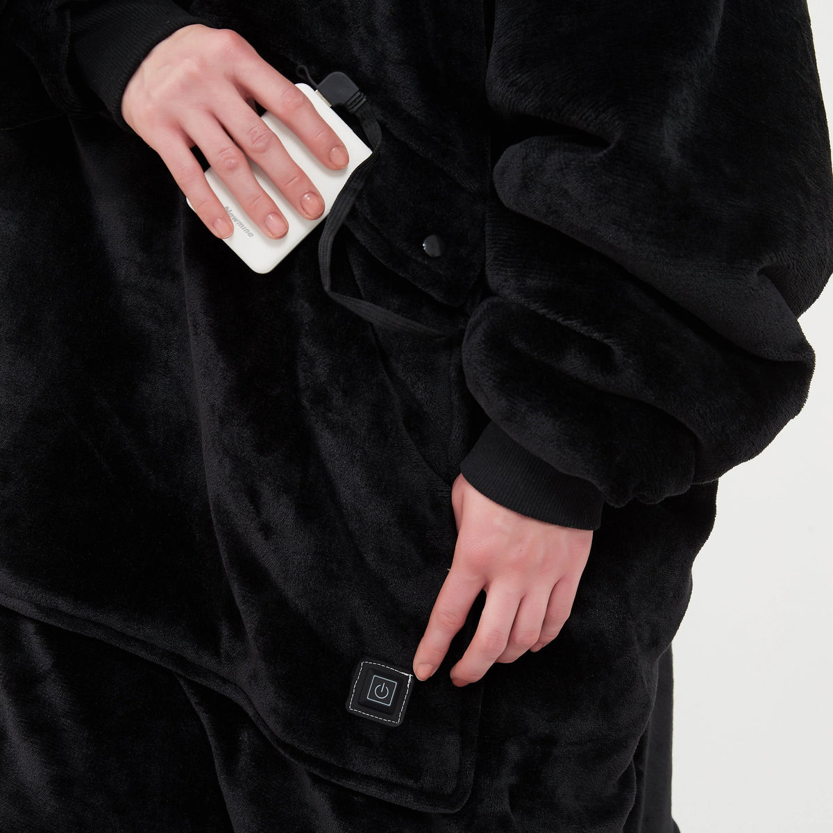 Hoodie Blanket Heated Oversized Machine Washable