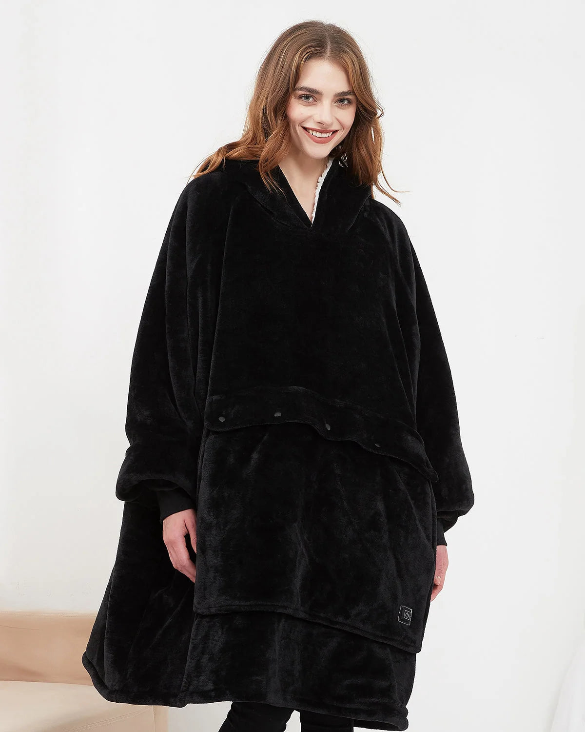 Hoodie Blanket Heated Oversized Machine Washable