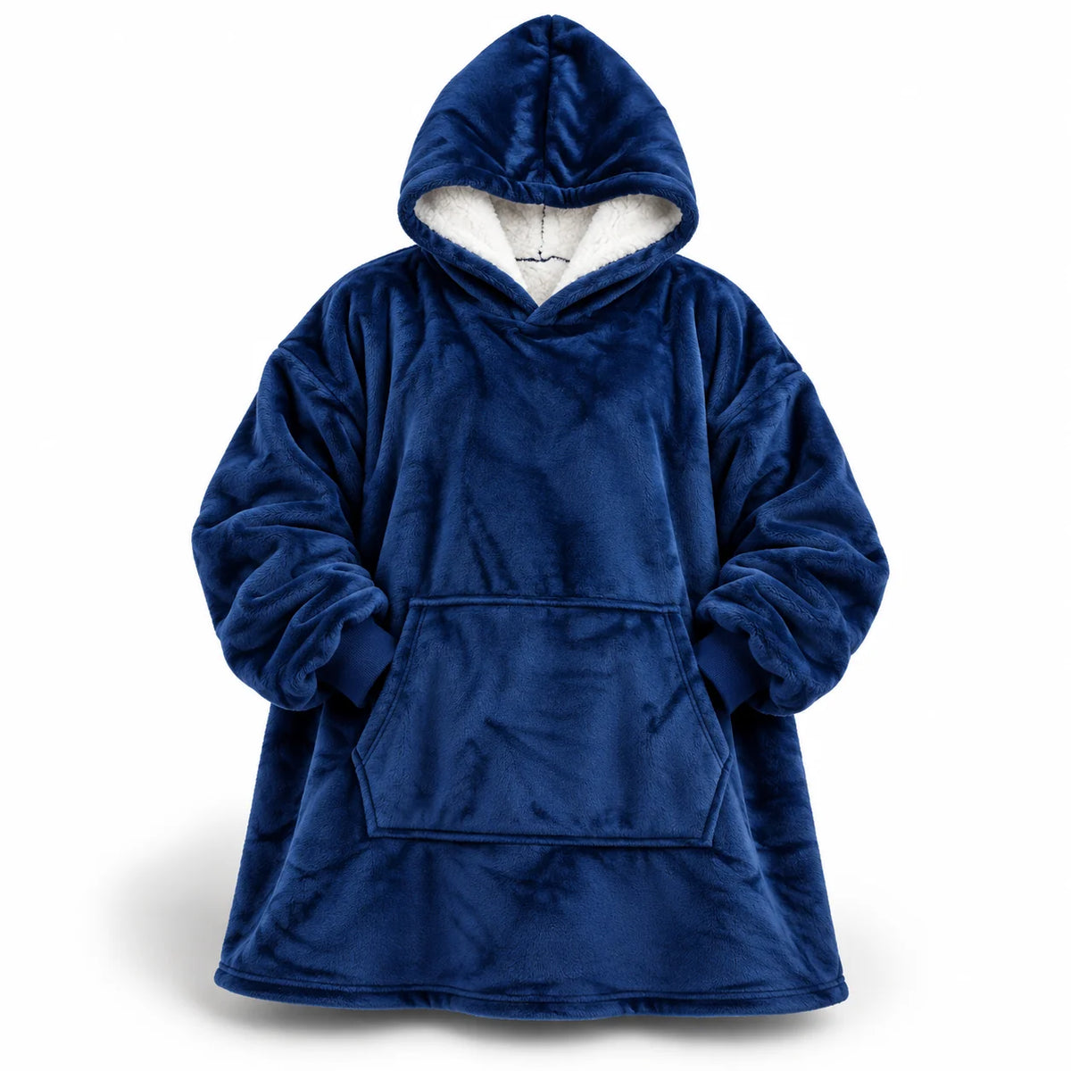 Hoodie Blanket Sherpa Fleece Oversized Hood & Pocket