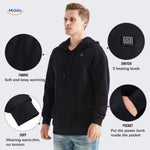 Hoodie USB-Powered Heating Adjustable Heat Settings