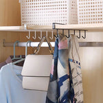 Hook Rack Under-Cabinet Kitchen Organizer
