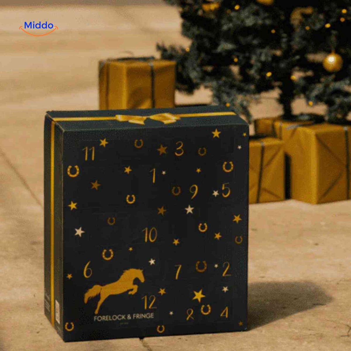 Horse-Themed Advent Calendar 24-Day Countdown With Accessories & Figures