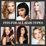 Hot Air Brush Rotating Ionic Two Brush Heads