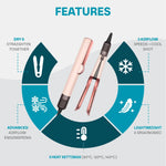Hot Air Styler 2-in-1 3 Heat Settings & Smart Temp Control