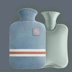 Hot Water Bottle Knitted Cover 33.8-Ounce Capacity Up to 8-Hour Warmth
