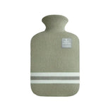 Hot Water Bottle Knitted Cover 33.8-Ounce Capacity Up to 8-Hour Warmth