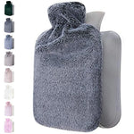 Hot Water Bottle Plush Cover Long-Lasting Heat Retention