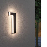 House Number Solar-Powered LED Automatic Dusk Sensor Weather-Resistant
