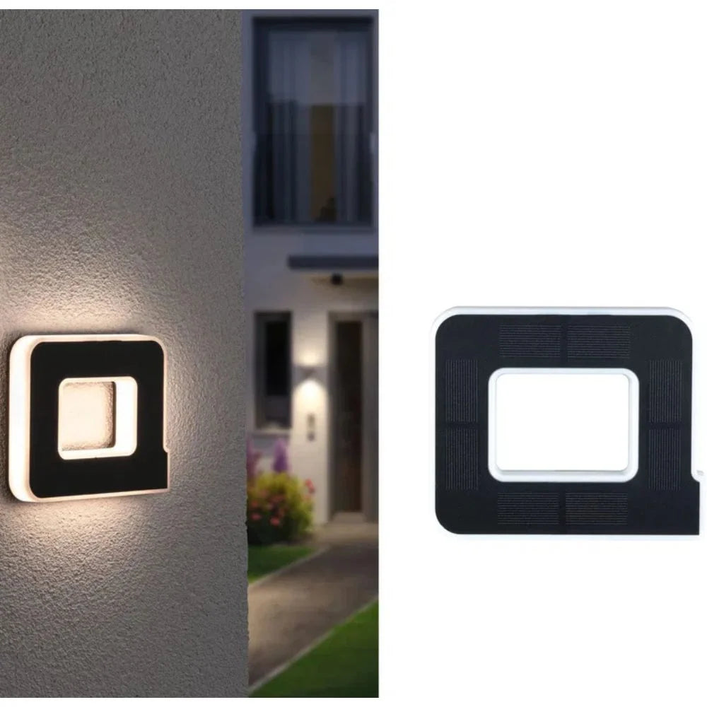 House Number Solar Powered LED Dusk Sensor