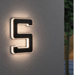 House Number Solar Powered LED Dusk Sensor