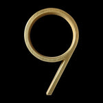 House Number Zinc Alloy Rust-Resistant 5 Inch