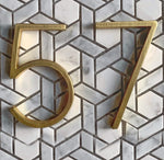House Number Zinc Alloy Rust-Resistant 5 Inch