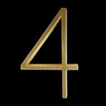 House Number Zinc Alloy Rust-Resistant 5 Inch