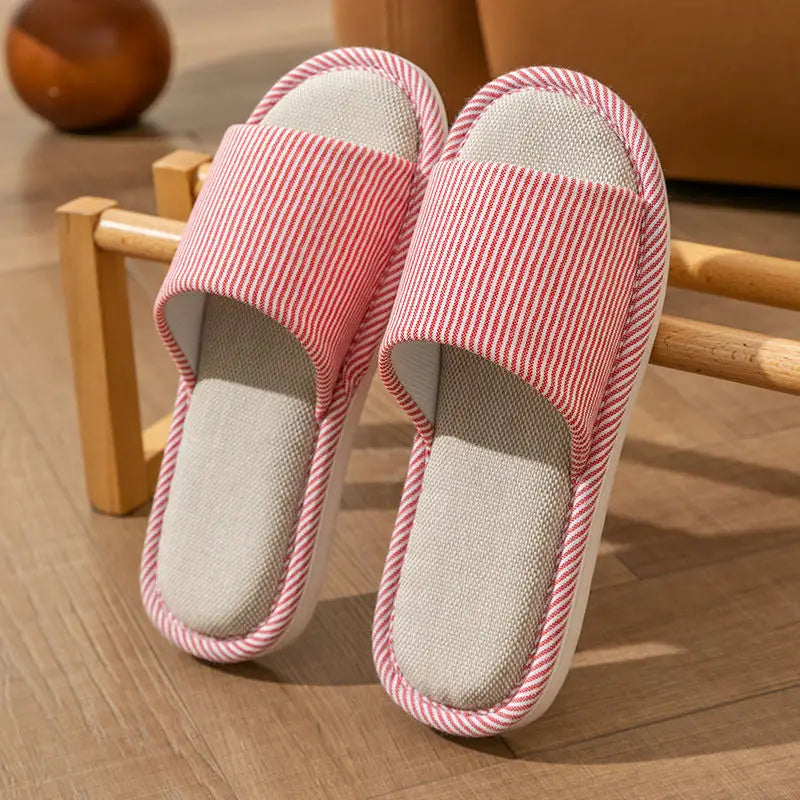 House Slippers Breathable Non-Slip Slip-On