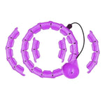 Hula Hoop Weighted 360° Massage Adjustable 24–32 Sections