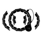 Hula Hoop Weighted 360° Massage Adjustable 24–32 Sections